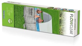 Bestway fehér medenceponyva talaj feletti medencéhez