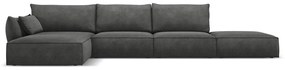 Szürke sarokkanapé (bal oldali) Vanda – Mazzini Sofas