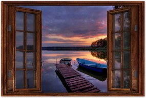 Poszterek 90x60 Híd a tavon