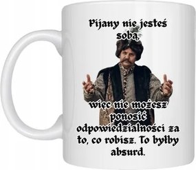 Bögre Fehér Vicces Ajándék 1670 Sláger Sorozat Részeg Nem Vagy Önmagad