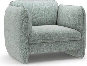 Kék zsenília fotel Georgia – Micadoni