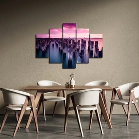 Fa kerekek képe (150x105 cm)