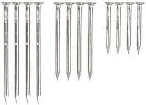 Alumínium fabarát szög készlet, 12 db-os