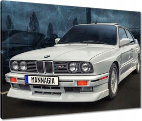 Vászonkép 80x60 Bmw M3 E30 Hármas 3er