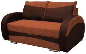 Mara 2-es (ágyazható) kanapé, barna - terra