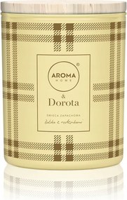 Dorottya Illatgyertya Üvegben Útifű Illat Mazsolával