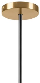 Csillá rrúdon GEORGIA 7xE14/5W/230V arany/füstös bézs