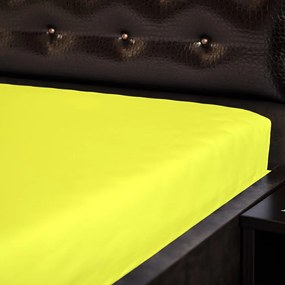 Jersey lepedő - sárga fény 26 Méretek: 200x220 cm