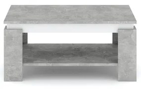 LUNO dohányzóasztal szürke beton/antracit