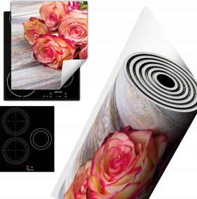 Tűzhelyvédő Szőnyeg Asztali Dekoráció 45x52 rózsa fa