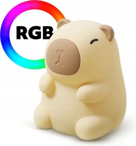 Led éjszakai lámpa Dream Kapi 2,5W Gyerek Szilikon Érintőképernyős Rgb