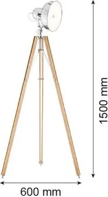 Argon FOTO NEW 3354 Állólámpa 1x22,5W/LED 3000K 2450LM IP20