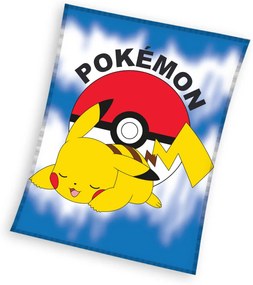 Pokémon Chuchu Nap flanel polár takaró 130x160cm