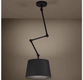 Eglo 390112 - Csillár rúdon PISTUNIO 1xE27/40W/230V fekete