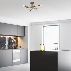 Flower mennyezeti lámpa, vintage