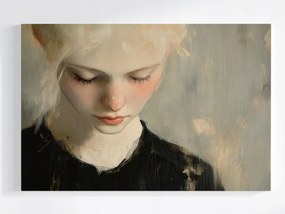 Poszter Portré Nő Lány Szomorúság Elmélkedés 60x40