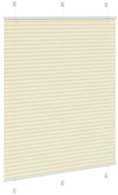 pliszírozott redőny krém 105x100 cm szövetszélesség 104,4 cm