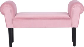 Lóca, Velvet szövet, vén rózsaszín/fekete, BURDA
