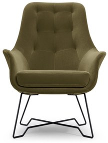 Fotel Eliah (oliva). Akció -16%. 1098178