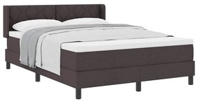 Boxspring ágy matraccal matracmal Sötét Barna 160 x 200 cm