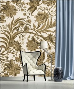 Fotótapéta Virágok levelek vinil klasszikus stílus 184x254 +ragasztó