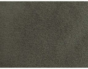 Khaki zsenília kinyitható-tárolóhelyes sarokkanapé (jobb oldali-heverő résszel) Roxelane – Bobochic Paris