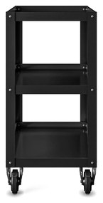 Szerszámkocsi HUGO, 700 x 816 x 400 mm, All Black: fekete