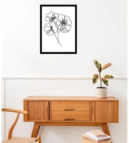 Poszter 29x41 cm Black Poppy – Veronika Boulová