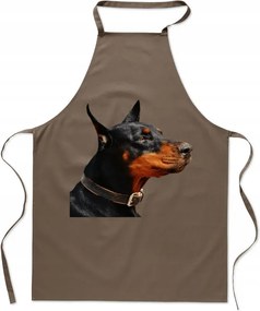 Konyhai kötény Doberman Kutya Divatos Nyomtatás Ajándék Mindenkinek