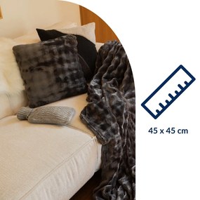 Mikroplüss díszpárna 45x45 cm Wave – Tiseco Home Studio