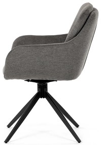 Étkezőszék-készlet visszahúzható mechanizmussalDCH-P3174 GREY2, 2 db