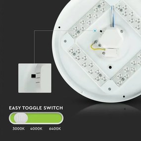 LED Mennyezeti lámpa LED/18W/230V 31 cm 3000K/4000K/6400K