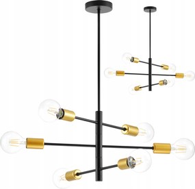 Mennyezeti Függő Lámpa Csillár Plafon Led Loft E27 Modern Nappali