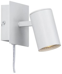 NORDLUX Frida fali lámpa, fehér, GU10, max. 35W, 5.1cm átmérő, 49801001