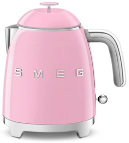 Rózsaszín rozsdamentes acél vízforraló 800 ml Retro Style – SMEG