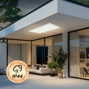 Brilagi - LED fürdőszobai mennyezeti lámpa FRAME LED/96W/230V 120x60 cm IP44 fehér