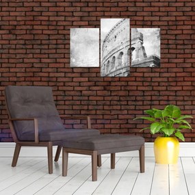 Kép - Vintage képeslap a városról N⁰1 (90x60 cm)