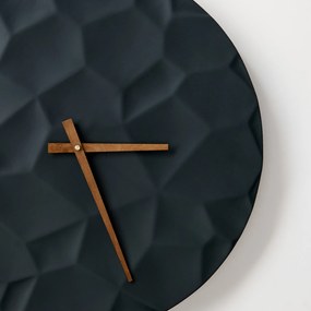 ODLITO Beton falióra Holdkráter – grafit (fekete) – 50 cm – barna mutatók