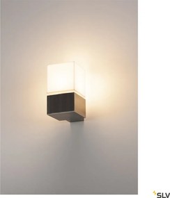 SLV SQUARE 1000336 Fali lámpa 1x20W/E27 IP44