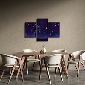 Kép - Illusztrációban fogott éj (90x60 cm)