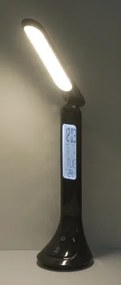 Globo 58329B Újratölthető asztali lámpa plasztik fekete, érintőkapcsoló ki/be, érintőkapcsolós, tartozék: 3,7V 1200mAh. Li-ion, LxH:200X425 Tartozéka: 1xLED 4W 230V, 30-200lm, 4000K