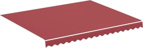 vidaXL burgundi vörös csere napellenző ponyva 3 x 2,5 m