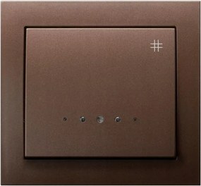 Ospel Kier barna keresztkapcsoló háttérvilágítással LP-4WS/52