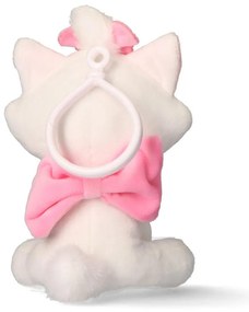 Disney Marie White 3D plüss figura akasztóval, táskadísz 13 cm
