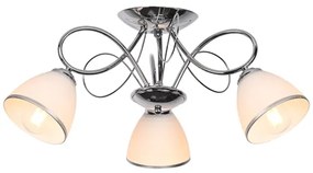 Brilagi - FRED felületre szerelt csillár 3xE27/60W/230V, átmérő 59 cm, fényes króm