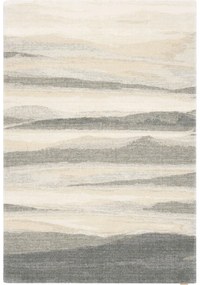 Szürke-bézs gyapjú szőnyeg 160x240 cm Elidu – Agnella