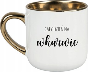 Bögre Fehér 400ml Ajándék Vicces Anyák Napja Egész Nap A Gazemberség