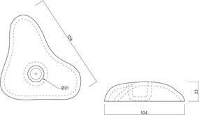 Fém gyertyatartó Mis – noo.ma