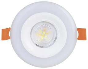 Eglo 901117- KÉSZLET 3xLED RGB Dimmelhető fürdőszobai lámpa CALONGE 3,8W/230V IP44 + + távirányító