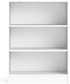 Basic fehér könyvespolc, 79 x 107 cm - Tvilum